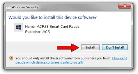 Download ACS ACR38 Smart Card Reader Driver 4.0.1.0 64